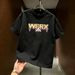 Plus Size Short Sleeve T-Shirt 100% Cotton Men And Women Loose Top Trendy American Style Summer New Instagram Style_viptrois.com