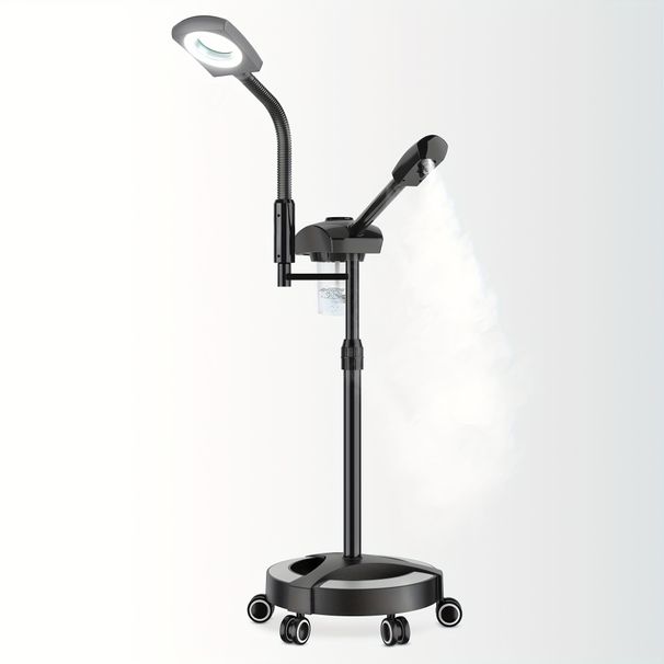 Professional 2 In 1 With 5X Magnifying Lamp Spa, Beauty Salon Home Use, 2-in-1 Esthetician On Wheels Hot Mist, Ionic_viptrois.com
