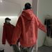 Hooded Sweater Men's 2026 New Autumn Heavy Suede Burnt Flower Clothes Loose Boys Hoodie Jacket Pink_viptrois.com