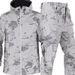 Men's Clothing Snow Camouflage Jacket And Pants Suit Cross Border Shark Skin Tactical Jacket Plus Velvet And Thickened Underarm Zipper_viptrois.com