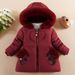 Children's Winter Clothes Plus Velvet Thickened Fashionable Cotton Clothes Coat European And American Style_viptrois.com