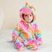 kid's clothing Cartoon one-piece pajamas for children autumn and winter animal home_viptrois.com