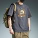 Pure Cotton Heavyweight Short-sleeved Versatile T-shirt Men's Half-sleeved Summer Loose Large Size Men's Clothing Pure Cotton Fat Plus Fat Plus_viptrois.com