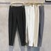 Men's Clothing Summer Thin And Versatile Suit Pants With Cuffs And Light Mature Style 99 Points Harem Casual Pants Handsome Men's Small Suit Pants_viptrois.com