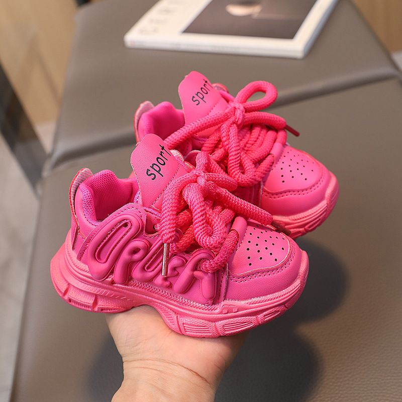 Mother & Kids Sports Shoes Children's Letter Fashion Trend Student Shoes_viptrois.com