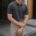 Men's Clothing New Lapel Polo Shirt Men's Short Sleeved Solid Color Light Mature Style Casual Business Simple T Shirt Summer Fashion_viptrois.com