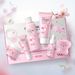 Sakura Outdoor Skincare Set Moisturizing Toner, Serum, Facial Cream & Gentle Cleansing Wash Ideal Birthday Gift Mother,_viptrois.com