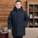 Men's Clothing Middle Aged And Elderly Men's Down Jackets With Windproof Hoods And Thickened Large Sizes For Grandfather And Father Winter Coats_viptrois.com