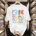 Cotton Versatile Printed Short Sleeved T-shirt, Casual Loose Fit Men Women, Trendy Round Neck And Stylish Outfit For_viptrois.com