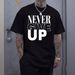 Men's Letter Printing Hot Sale Short Sleeved T Shirt Men's Summer_viptrois.com