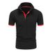 2025 New Summer Men's Fashion Lapel Short Sleeve Polo Shirt_viptrois.com
