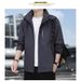 Men's Clothing Autumn New Style Mountaineering Hooded Jacket Men's Loose Fashion Casual Jacket Men's Casual Windproof Jacket_viptrois.com