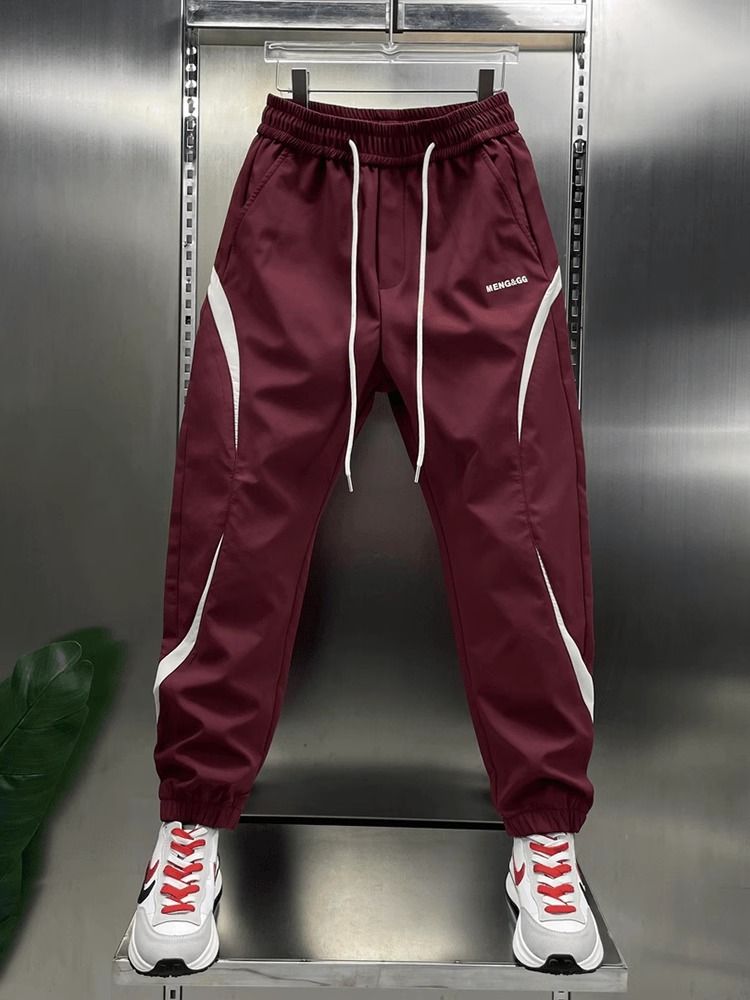 Men's Trendy Jogger Pants Loose Fitting Outdoor Functional Casual Long Trousers Autumn High Street Fashion Versatile_viptrois.com
