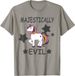 Majestically Evil Unicorn Funny T-Shirt Mens Womens Tees Top Classic T-Shirt Mens Womens Tees Top_viptrois.com