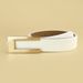 New Belt for Women with Minimalist Button Waist Belt Women's Instagram Belt Fashionable and Versatile Decoration_viptrois.com
