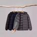 Men's Clothing Hickened Hooded Cotton Padded Jacket With Detachable Hat Cotton Padded Jacket For Middle Aged And Young Men Short Cotton Padded Jacket_viptrois.com