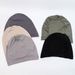 Women's Hijab solid color modal cotton mercerized cotton bottoming hat headscarf hat comfortable breathable elastic_viptrois.com