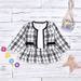 Available In Three Colors, Amazon's Popular Long Sleeved Dress Two Piece Children's Clothing Baby Fragrance Suit One Piece Dropshipping_viptrois.com