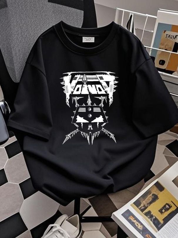 voivod Korgul T Shirt Designer Clothes Top For Everyday Wear Slightly Stretched Comfortable Casual Homme Streetwear Summer Stylish Breathable_viptrois.com