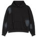 Men's Clothing Distressed Hoodie Vintage Washed Oversized Hoodie With Distressed Details & Spray Monkey Wash – Streetwear Essential For Men & Women_viptrois.com