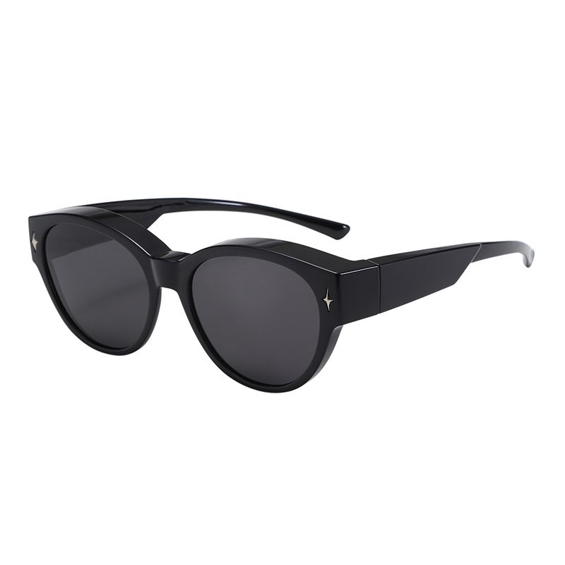Men's Sunglasses TR90 High Grade Polarized Sunglasses Men's Fashion Sunglasses One Mirror Dual Purpose Cat Eye Sunglasses_viptrois.com