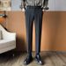Men's Business Casual Dress Pants New Style Cropped Length Versatile And Drapy_viptrois.com