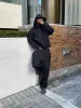 Pullover American Street Tops Y2k Hoodies Solid Sweatshirt And Baggy Sweatpants Couple Hooded Cardigans Pantsuit Mens_viptrois.com