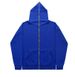 Gothic Unisex Hoodie With Spider Print - Dark Aesthetic Zip-Up Sweatshirt For Men & Women (White, Black, Red, Khaki, Blue, Green, Lavender)_viptrois.com