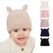 Baby costume cartoon cute ear wool warm children's hat_viptrois.com