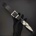 2025 Spring Summer Punk Metal Western Broken Sword Swordsman Swordsmanship Carved Fashionable Trendy Belt_viptrois.com