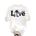 New Oversized White Crew Neck T-Shirt Pure Cotton Plus Size Short Sleeve Men's Summer Top_viptrois.com