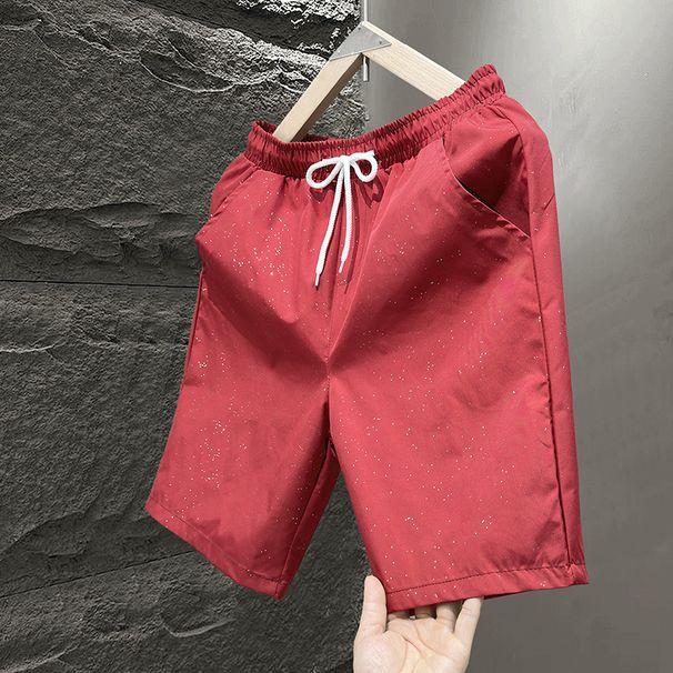 Men's Clothing Men's Five Point Pants Summer Beach Pants Men's Casual Running Sports Shorts Men's Five Point Straight Pants Trendy_viptrois.com