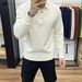 Loom Loom European Station Knitted Polo Shirt For Men, High-End Slim Fit Long Sleeve Turn-Down Collar Paul Swea, Base Wool_viptrois.com