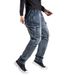 Heavy Industry Washed Overalls Men's Multi-pocket American Style Fattened Plus Size Straight Hip-hop Jeans Men's Cross-border Pants_viptrois.com