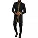 Men's Clothing Hot Selling Men's Long African Hot Stamping African, Ethnic Style 2 Piece Suit Men's New Suit_viptrois.com