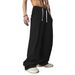 Men's Casual Straight Leg Trousers - Loose Fit Cotton Work Pants For Comfort & Style_viptrois.com