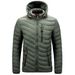 Cotton Oversized Detachable Hat Autumn And Winter New Hooded Cotton Jacket Men's Clothing_viptrois.com