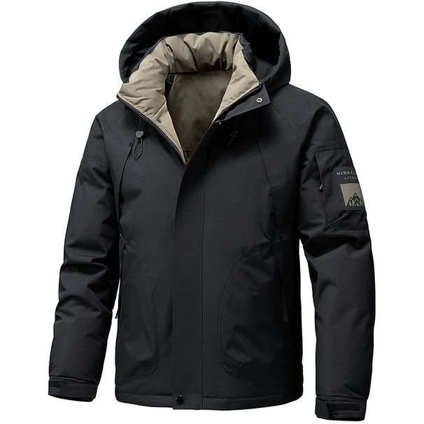 Hot Sale Men's New Graphene Cotton-Padded Workwear Jacket - Thickened Waterproof Windbreaker For Winter Warmth_viptrois.com