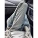 Men's Clothing Blue Gradient Jacquard Jeans Men's Summer American Fashion Brand High End Pants Design Narrow Version Flared Trousers_viptrois.com