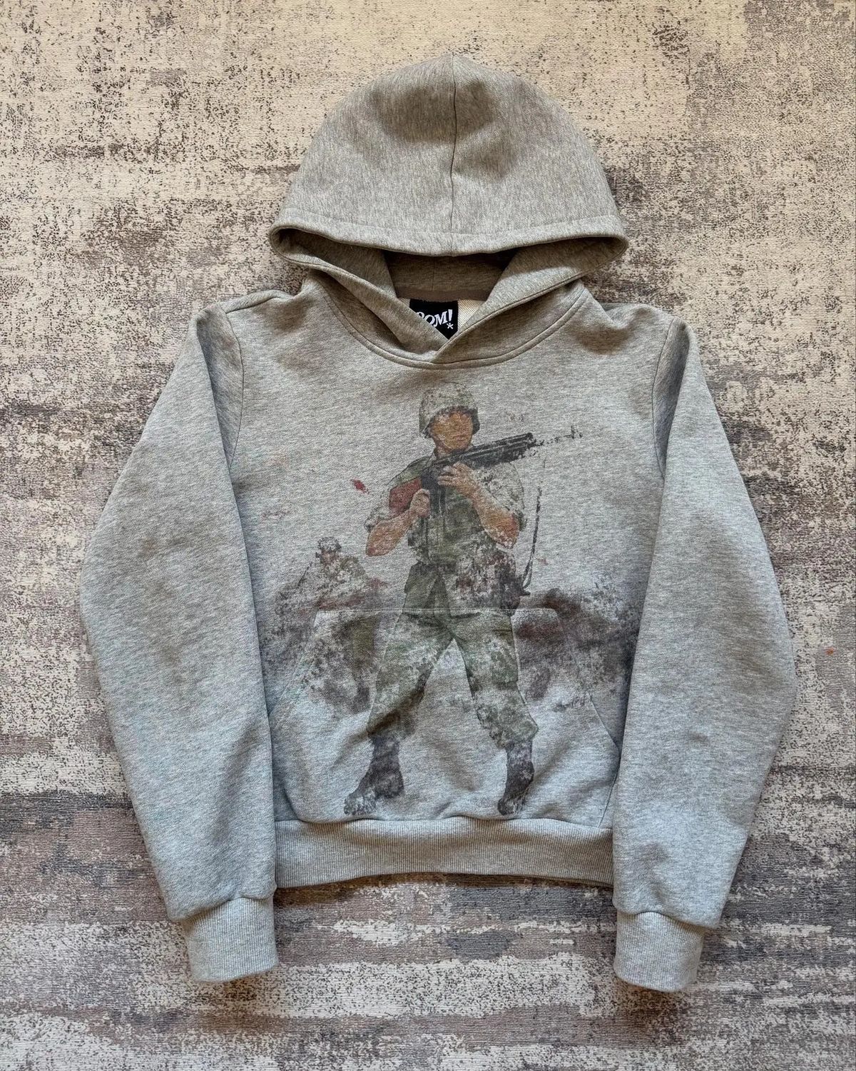 2025 New Sweatshirt Military Print Loose Street Style Sports Hoodie Jacket_viptrois.com