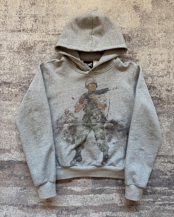 2025 New Sweatshirt Military Print Loose Street Style Sports Hoodie Jacket_viptrois.com