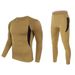 Men's Clothing outdoor tactical fleece thermal underwear set quick drying cycling fitness tight functional underwear sports suit_viptrois.com