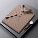 Men's Clothing Summer Cool Stretch Short Sleeve Shirt Breathable Casual T-Shirt For Men, Slim Fit, Lightweight & Comfortable (Khaki, White, Black)_viptrois.com