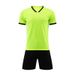 Men's Clothing training sports summer printed cross-border football uniforms suits men's adult children's short sleeve_viptrois.com
