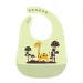 Baby Bib Waterproof Silicone Feeding for Young Children Baby Saliva Towel Cartoon Apron Adjustable Cartoon Bib_viptrois.com