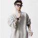 Stand Up Collar Cardigan With Double Zipper Sweater, Men's Autumn And Winter Solid Color Knitted Sweater, Outerwear, And Thread Jacket_viptrois.com