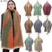 Unisex Scarf loop yarn jacquard scarf shawl_viptrois.com