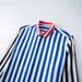 Men's Slim Fit Long Sleeve Shirt – Striped Color Block Design, Premium Tencel Cotton Blend, Everyday Casual Comfort_viptrois.com