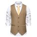 Men's Suit Vest Wedding Party V-Neck Vest Vest_viptrois.com