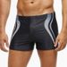 Men's Clothing trade men's swimming trunks new sexy plaid round boxer swimming trunks for bathing in hot springs and beaches plus size sports_viptrois.com